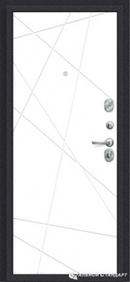 PORTA R-3 1515 Graphite Art входная металлическая дверь