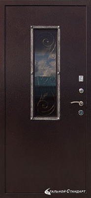 "Гранит Коттедж" входная металлическая дверь